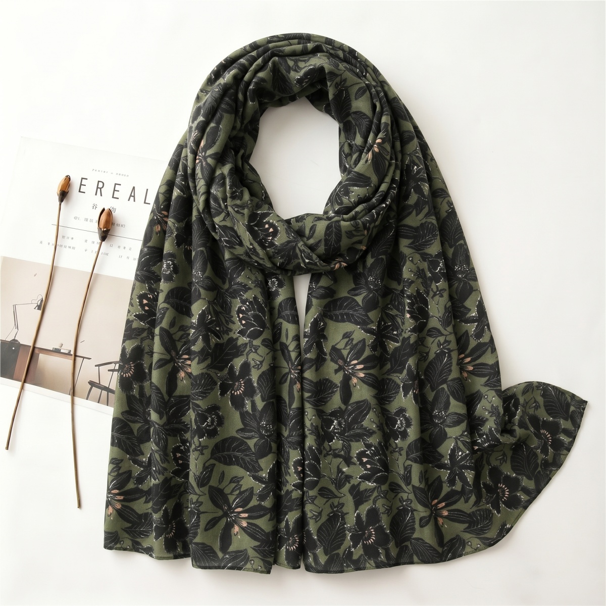 Lighting Decor Outdoor - Scarf Luxury Cotton Muslim Hijab Wrap