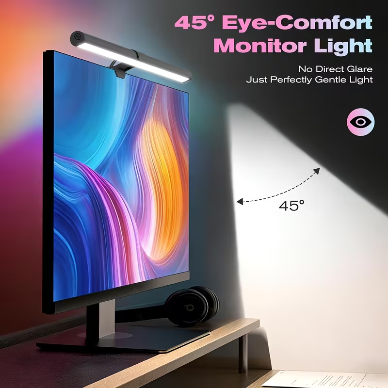 USB Powered LED Monitor Light  - Touch Dimmer Lamp ulasan dan harga