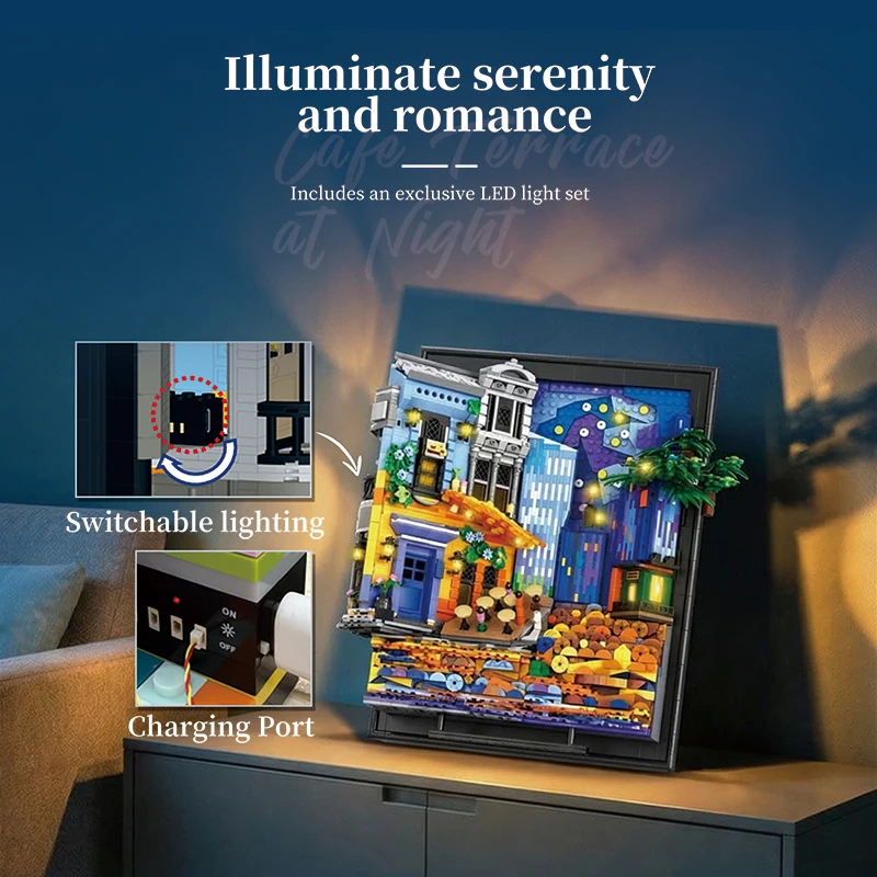 2678PCS Night Sky Cafe Picture - Lighting Home Decor Ideas ulasan dan harga
