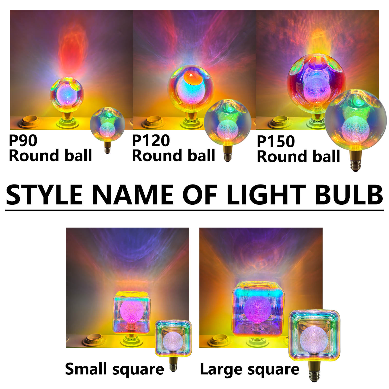 E27 P90 P120 P150 Round Ball L - Lighting Decor For Bedroom ulasan dan harga