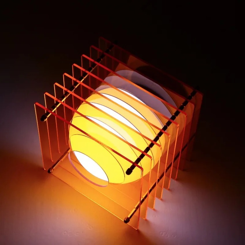 DIY Acrylic Thousand Layer Lam - Room Decor Lighting Lamp ulasan dan harga