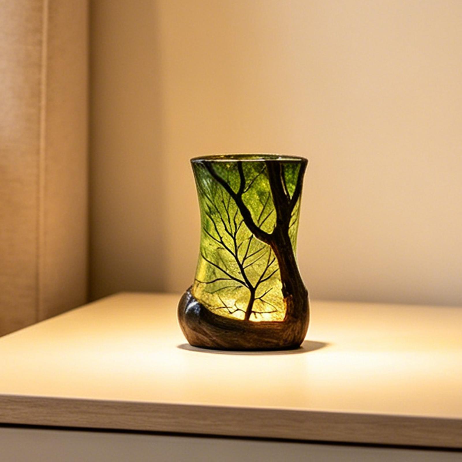 Bedside Table Lamp Forest Nigh - Lighting Decor For Bedroom ulasan dan harga