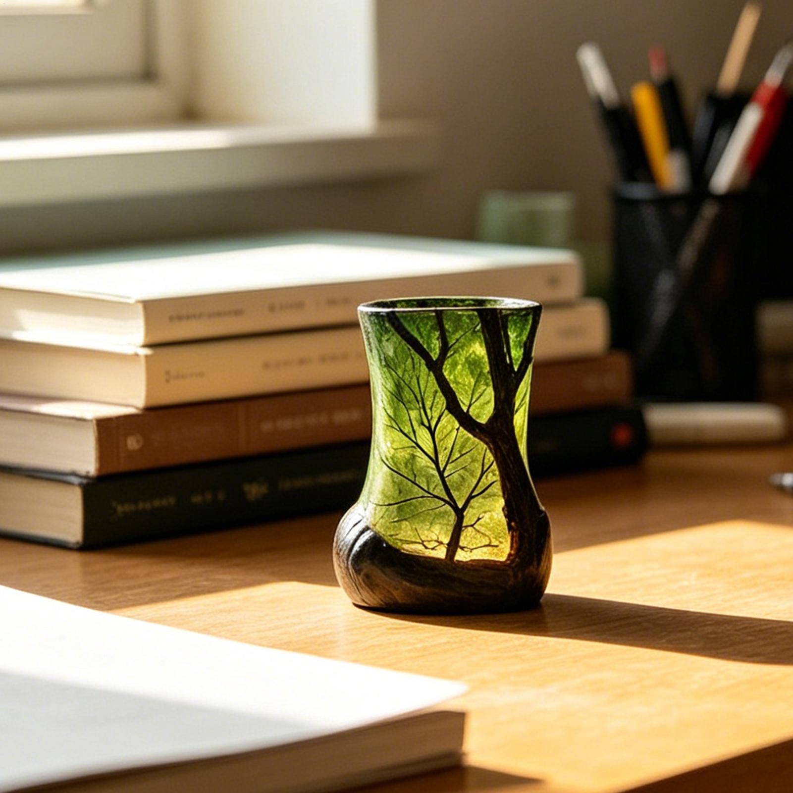 Bedside Table Lamp Forest Nigh - Lighting Decor For Bedroom ulasan dan harga