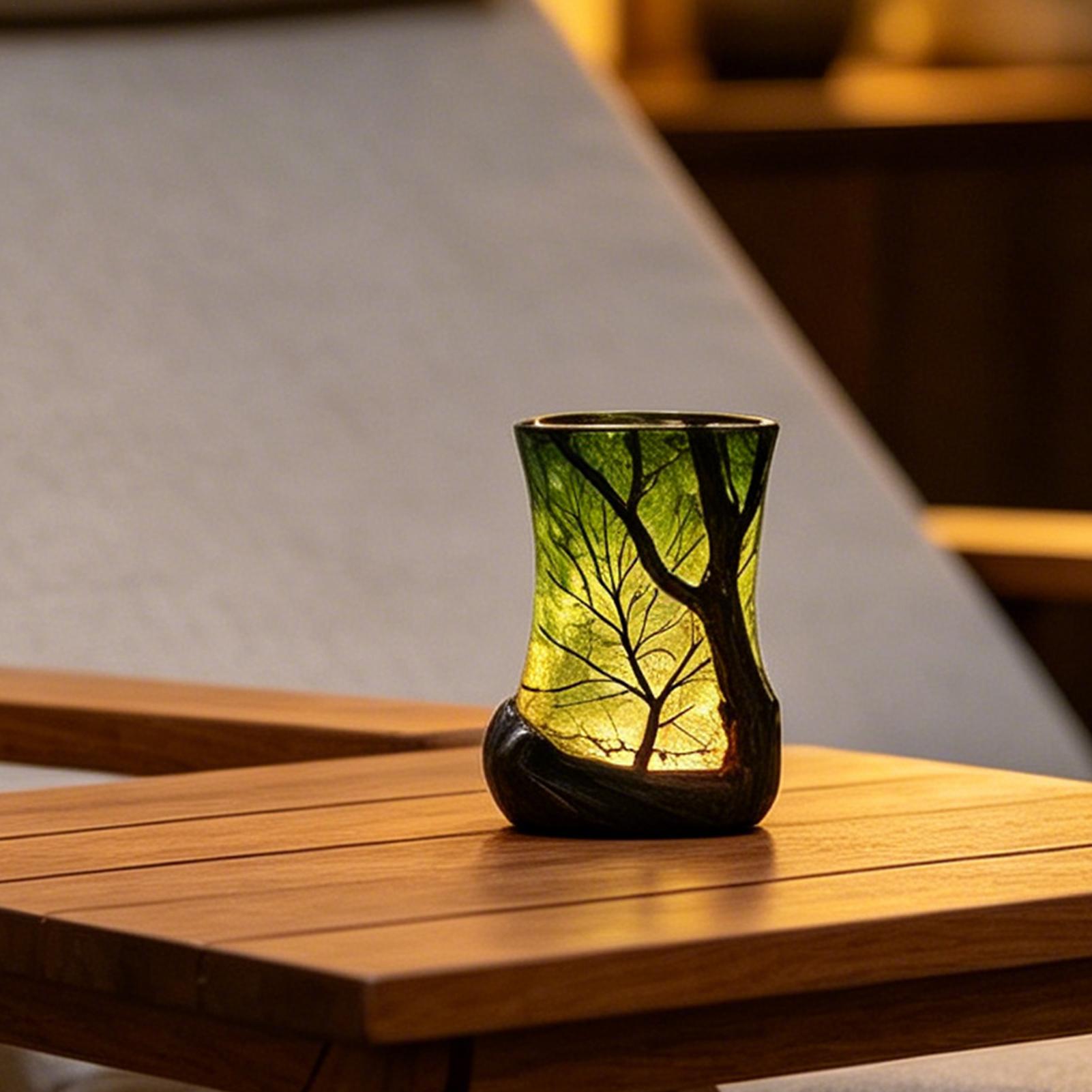 Bedside Table Lamp Forest Nigh - Lighting Decor For Bedroom ulasan dan harga