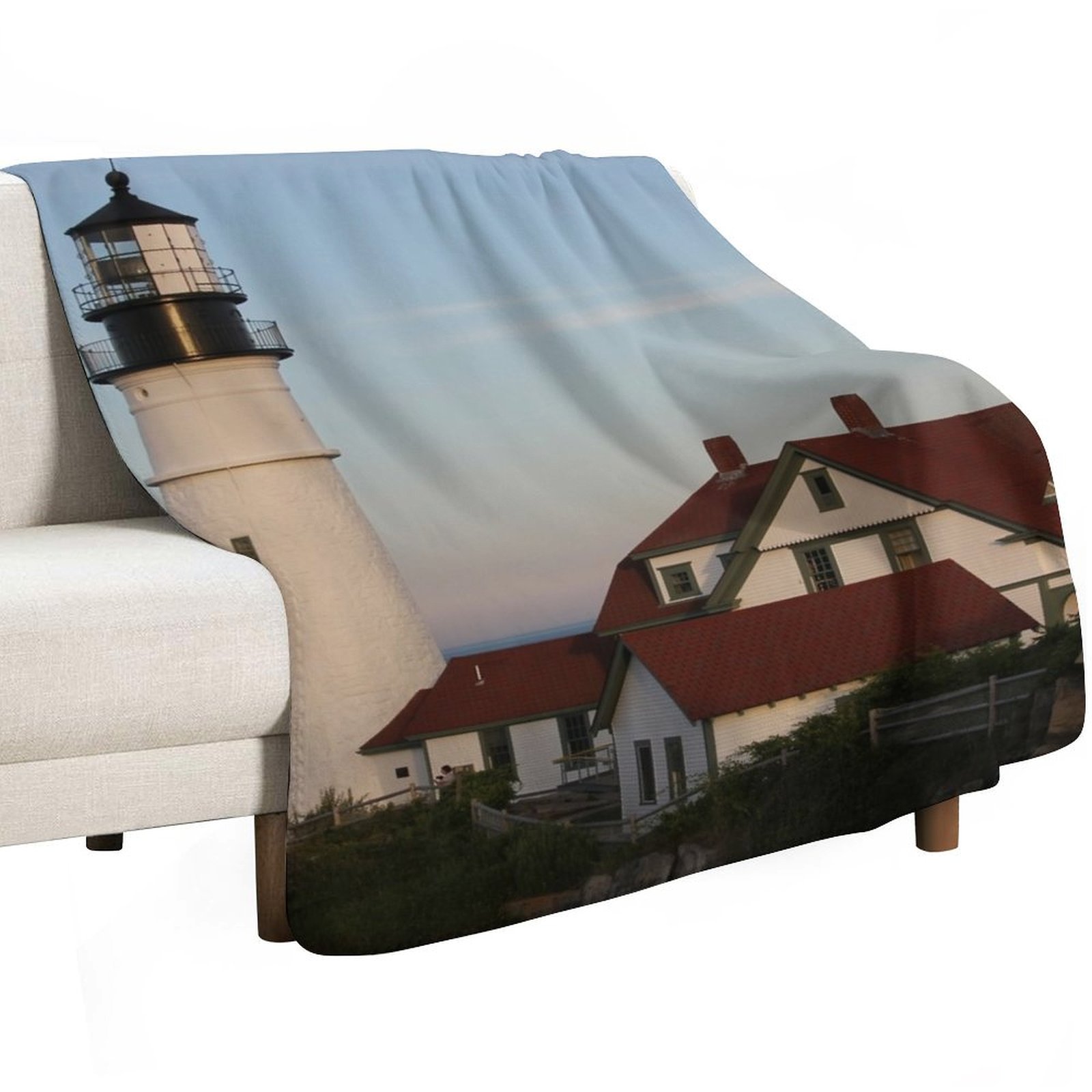 Portland Head Light Throw Blan - Lighting Home Decor Ideas ulasan dan harga
