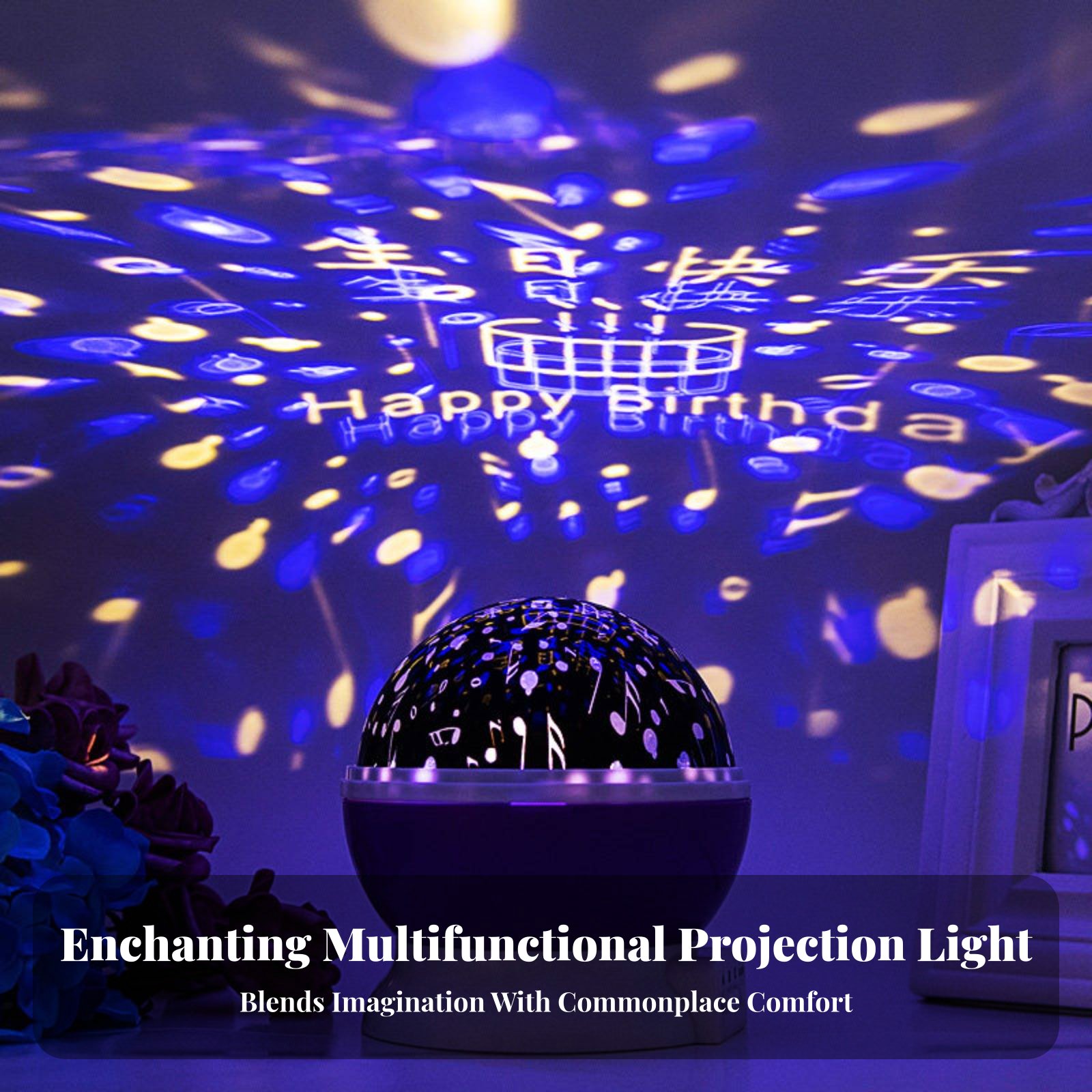 Galaxy Projection Device Celes - Lighting Decor For Bedroom ulasan dan harga