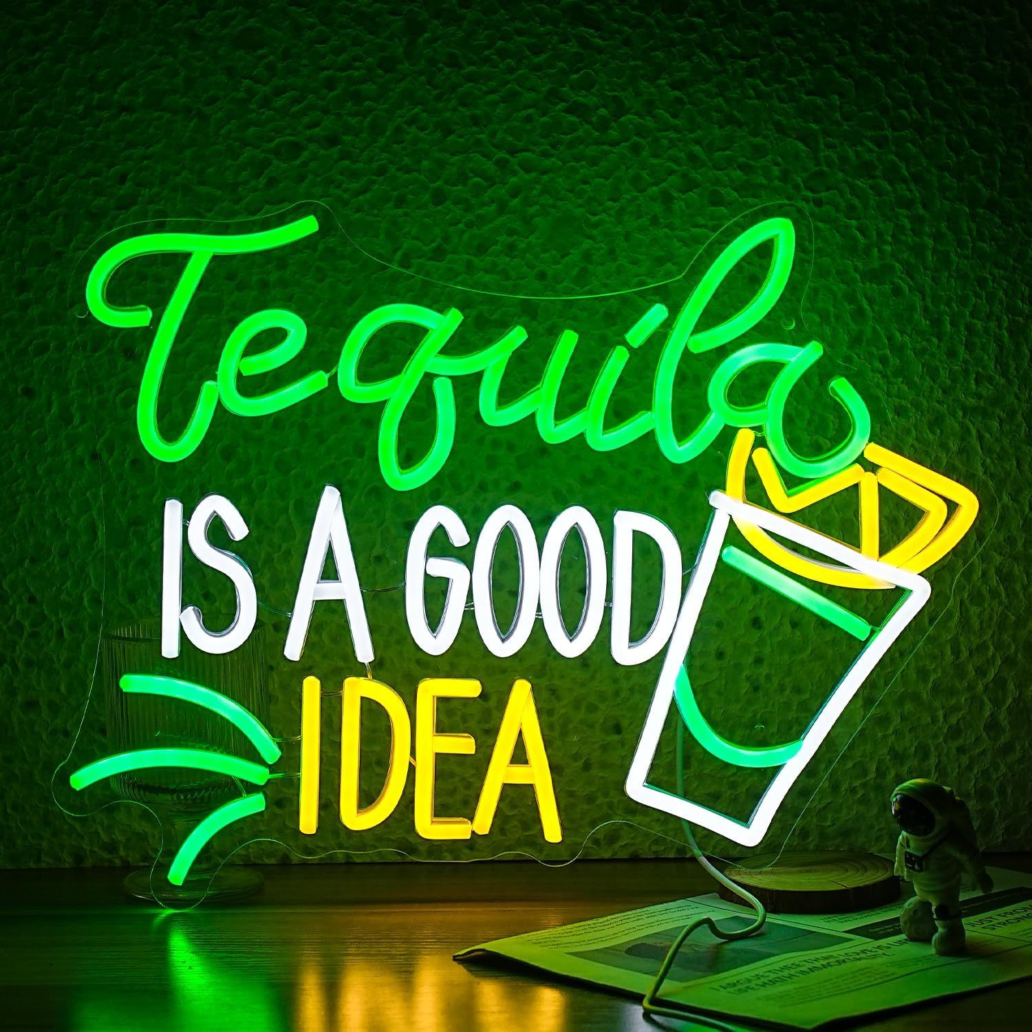 Tequila Is A Good Idea Neon Si - Lighting Home Decor Ideas ulasan dan harga