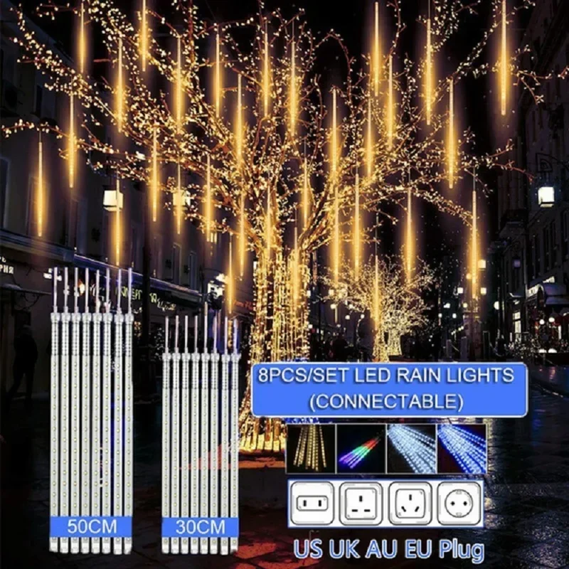30cm /50cm Waterproof Meteor S - Outdoor Lighting Wedding Decor ulasan dan harga