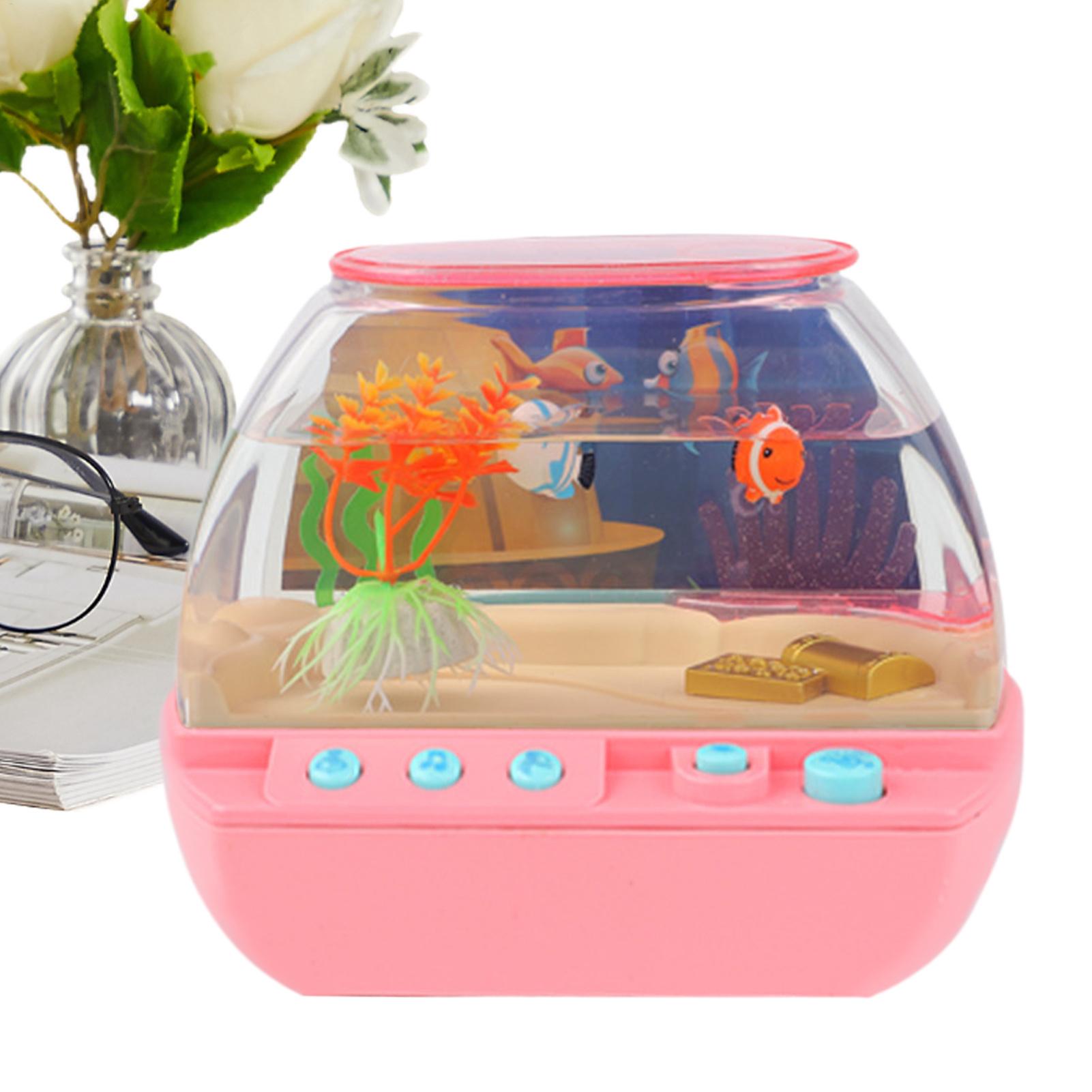 Toy Fish Tank Home Decoration  - Lighting Decor For Bedroom ulasan dan harga