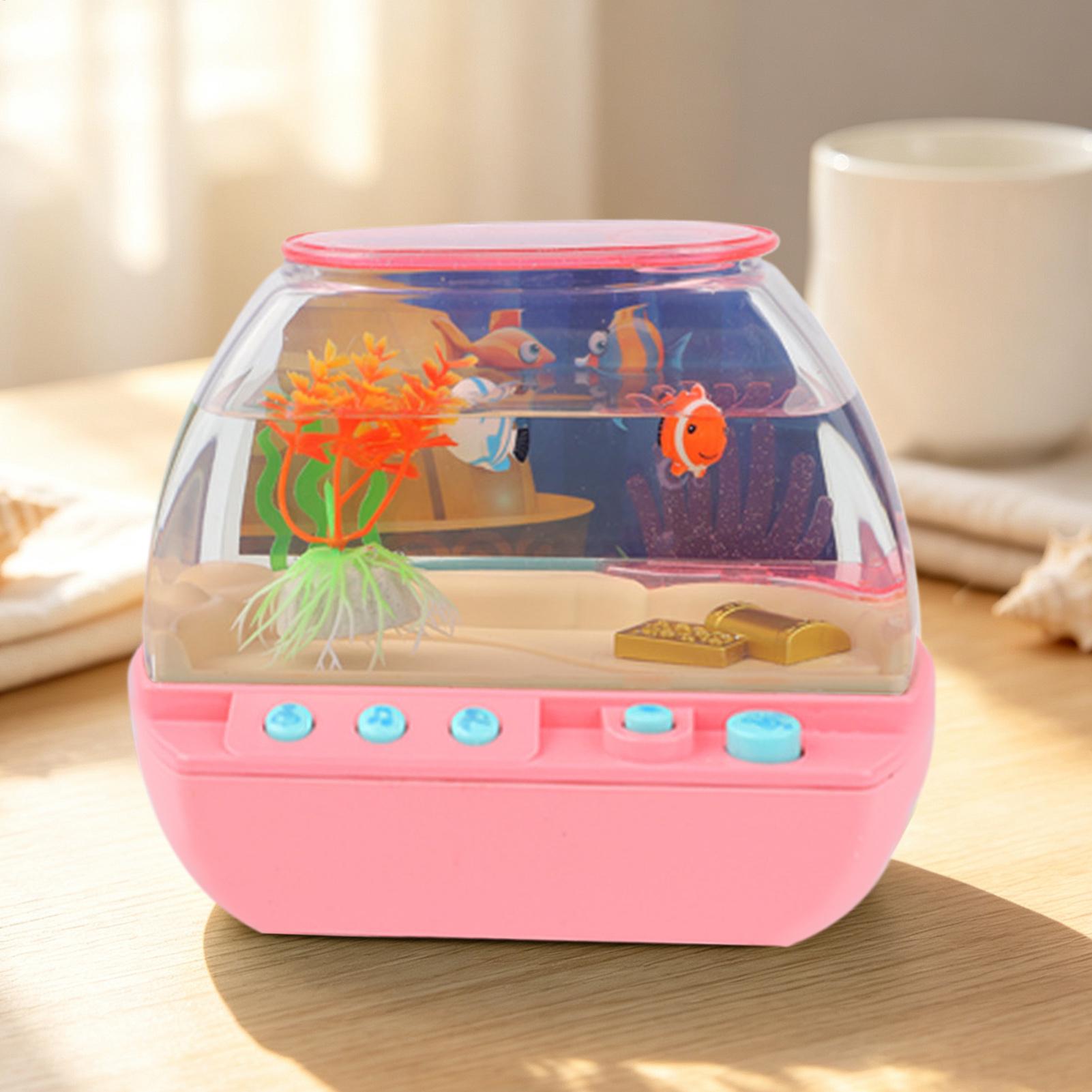 Toy Fish Tank Home Decoration  - Lighting Decor For Bedroom ulasan dan harga