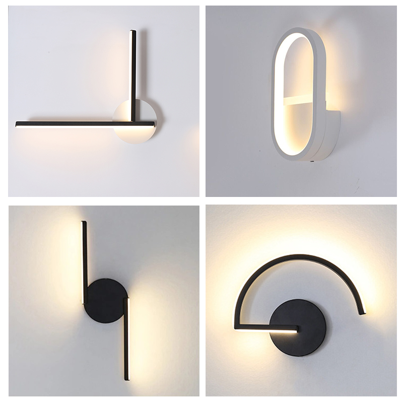 Modern Nordic LED Wall Lamp, M - Lighting Decor For Bedroom ulasan dan harga