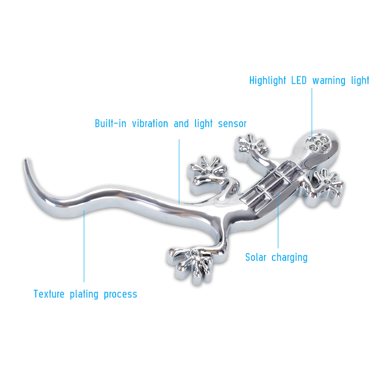 Led Car Gecko Solar Warning Si - Gecko Lighting & Decor ulasan dan harga