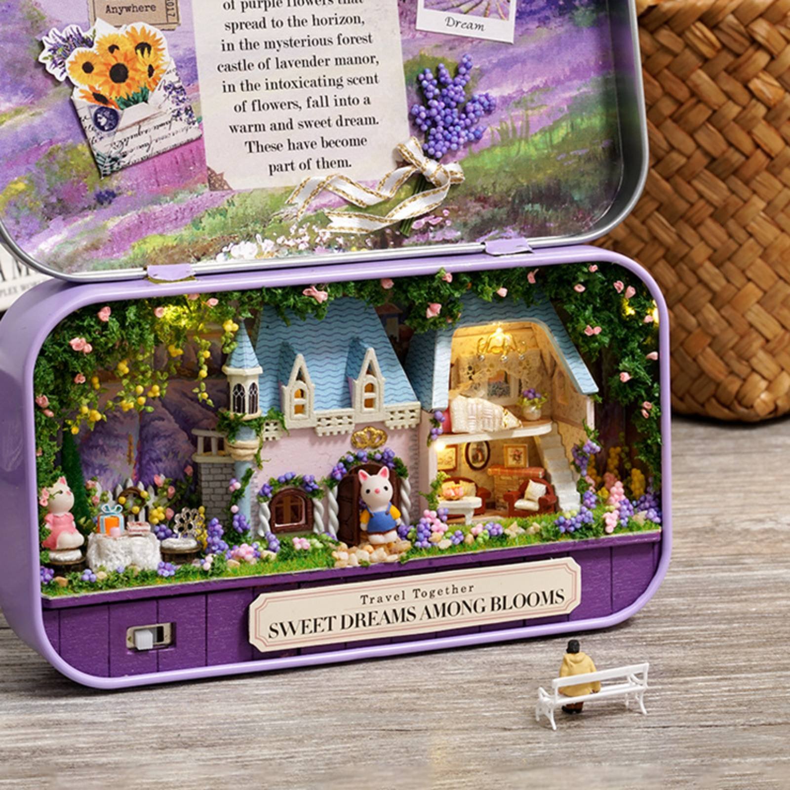 Box Theater Model Gift Idea DI - Lighting Home Decor Ideas ulasan dan harga