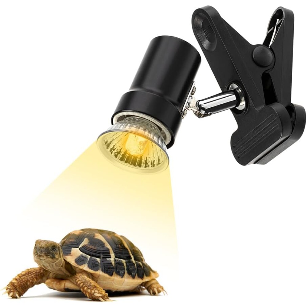 Reptile Heat Lamp Fixture E27  - Gecko Lighting & Decor ulasan dan harga