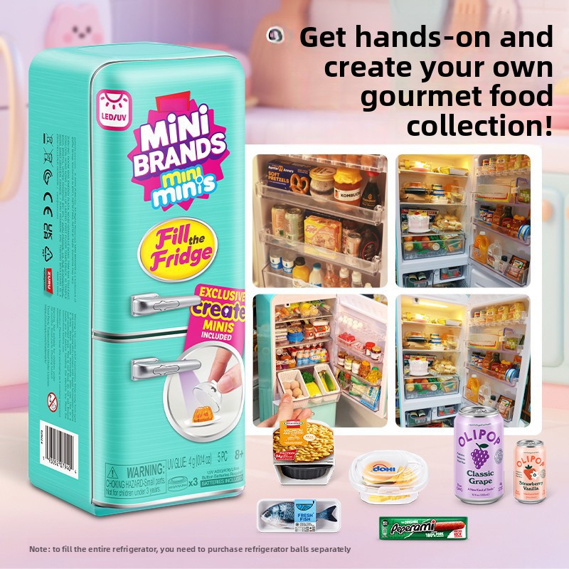 Led Light Up Mini Refrigerator - Lighting Decor Items ulasan dan harga