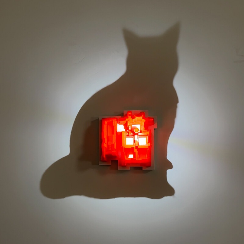 Dropshipping 3D Light Shadow N - Lighting Decor For Bedroom ulasan dan harga