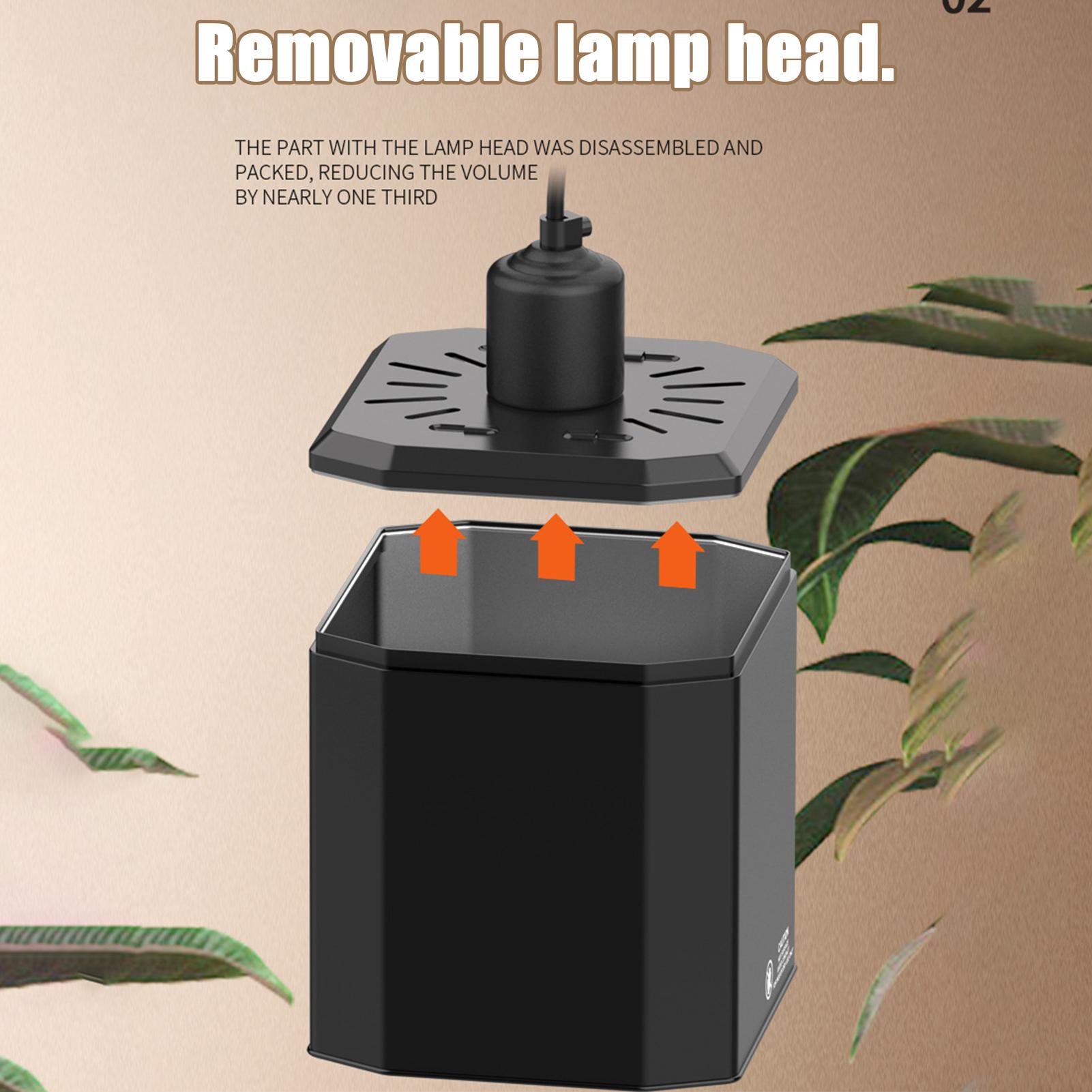 Reptile Heat Lamp Fixture Rept - Gecko Lighting & Decor ulasan dan harga