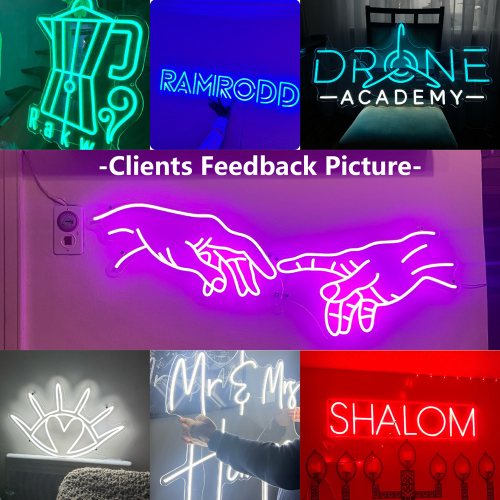 Custom Neon Sign Personalize w - Lighting Home Decor Ideas ulasan dan harga
