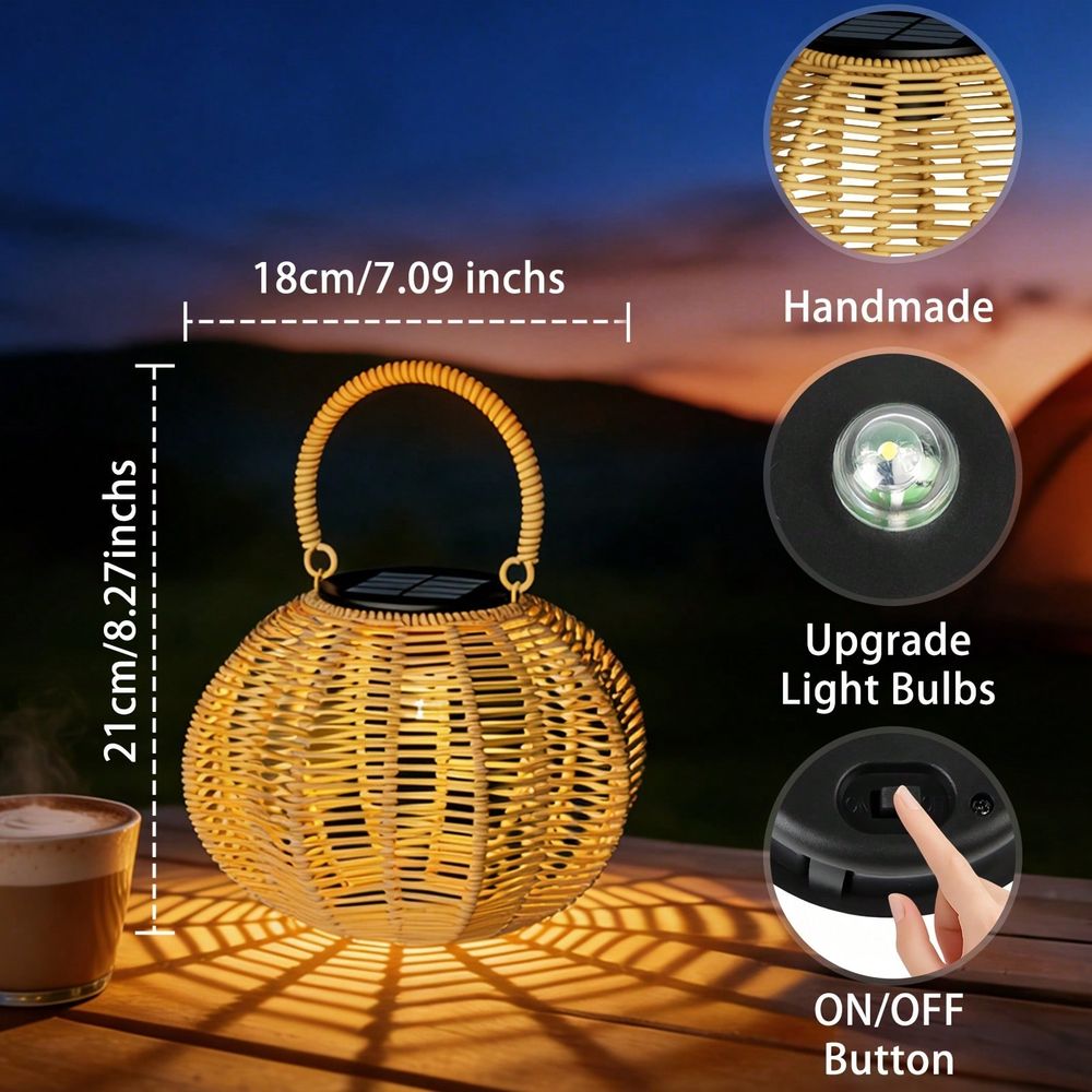 Rattan Solar Ambient Light For - Outdoor Lighting Wedding Decor ulasan dan harga