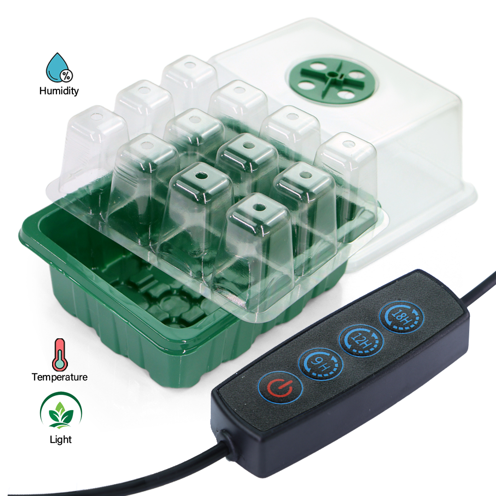 LED Nursery Pots with Grow Lig - Touch Dimmer Lamp ulasan dan harga