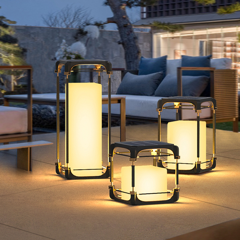 Luminous Floor Lamp Courtyard  - Lighting Decor Outdoor ulasan dan harga