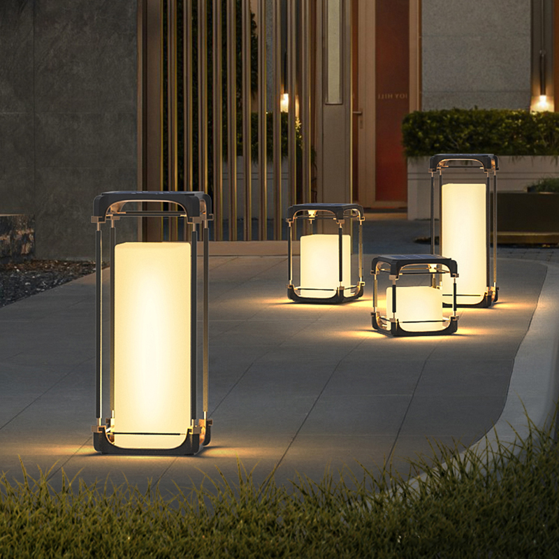 Luminous Floor Lamp Courtyard  - Lighting Decor Outdoor ulasan dan harga