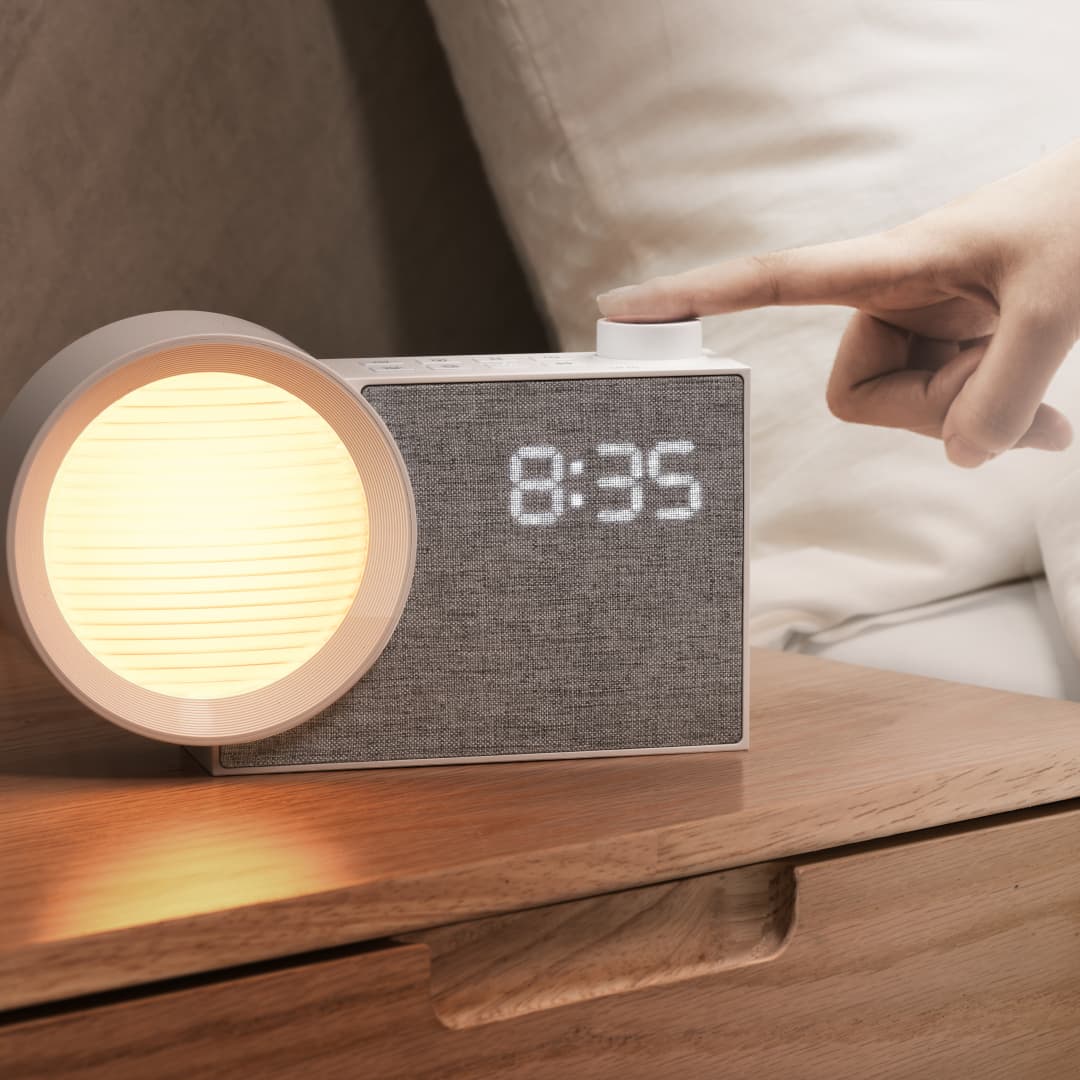 WILIT LED Night Light Alarm Cl - Lighting Decor For Bedroom ulasan dan harga