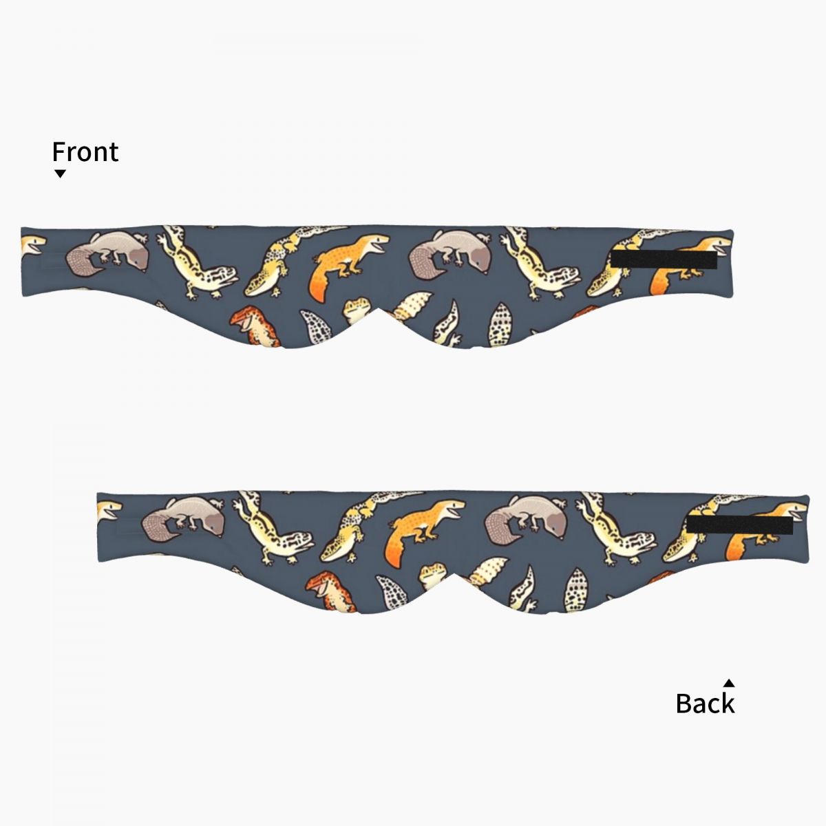 Chub Geckos In Dark Grey sleep - Gecko Lighting & Decor ulasan dan harga