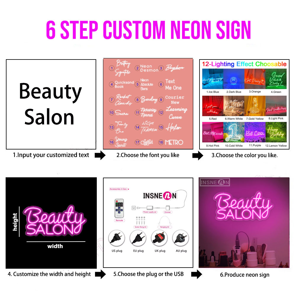 Custom Led Neon Signs LED Ligh - Lighting Decor Items ulasan dan harga