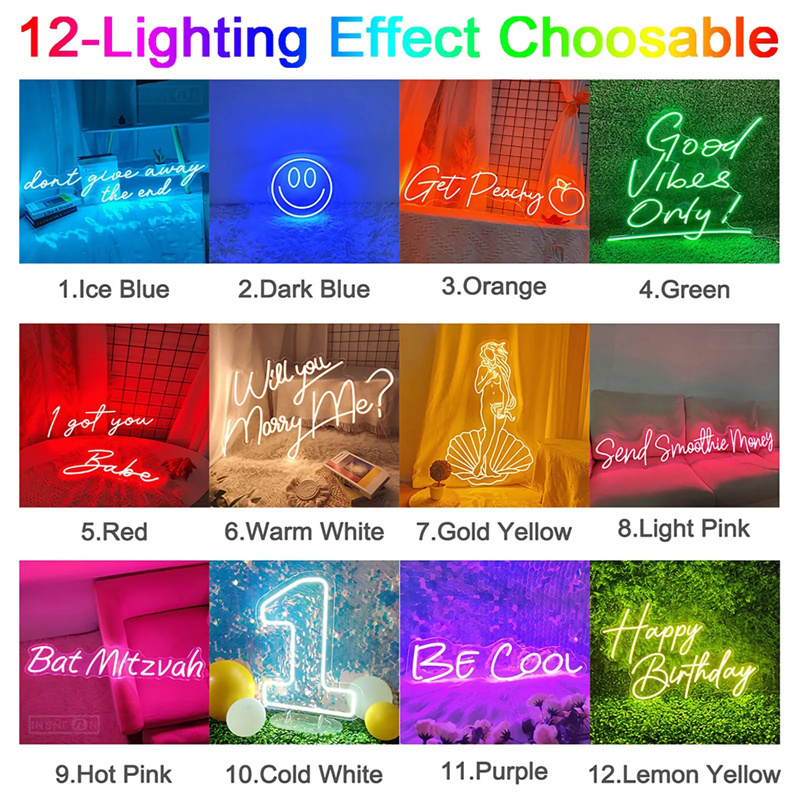 Custom Led Neon Signs LED Ligh - Lighting Decor Items ulasan dan harga