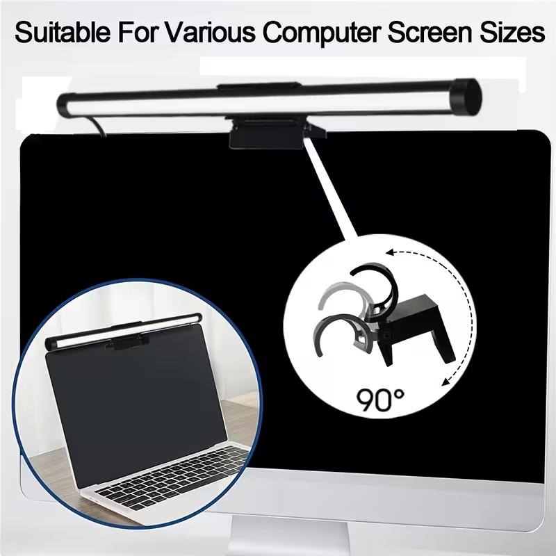 Led Monitor Light Bar Computer - Touch Dimmer Lamp ulasan dan harga