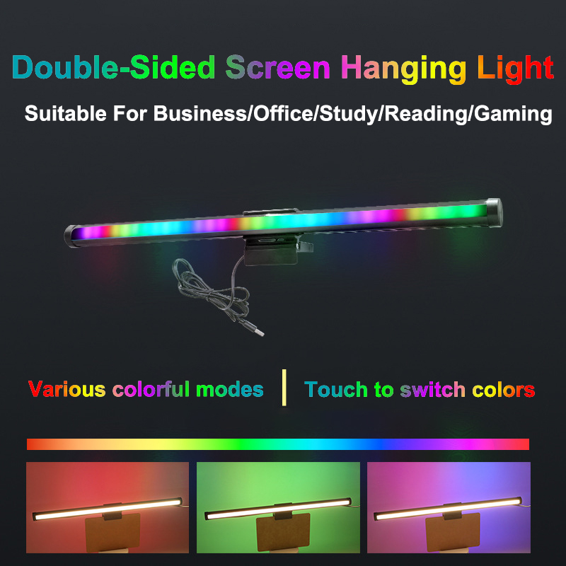 40CM RGB Atmosphere Table Lamp - Touch Dimmer Lamp ulasan dan harga