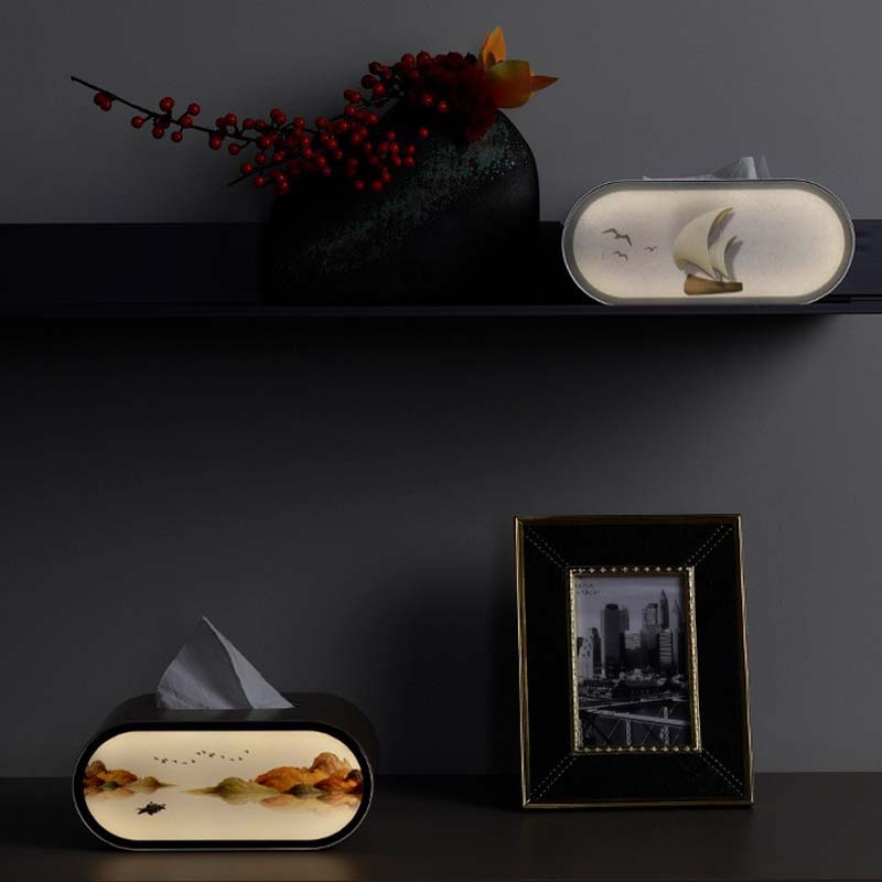 LED Night Light Tissue Box wit - Lighting Home Decor Ideas ulasan dan harga