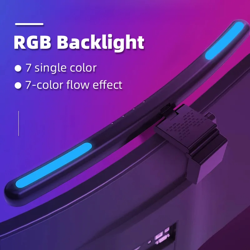Curved LED Monitor Light Bar U - Touch Dimmer Lamp ulasan dan harga