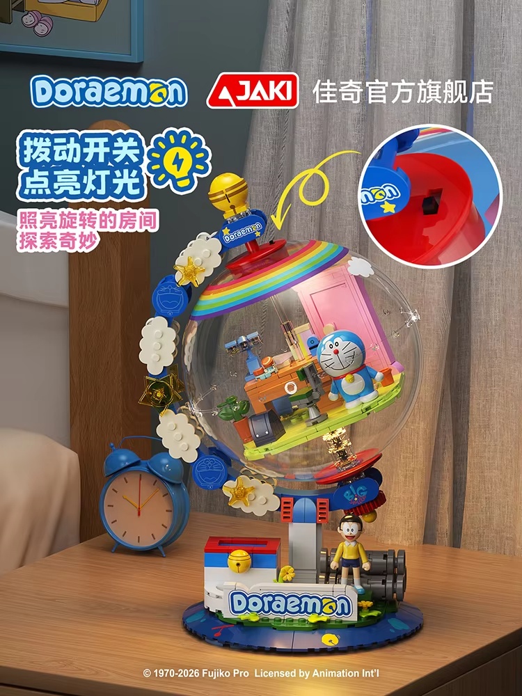 JAKI Doraemon Licensed Globe B - Lighting Decor Items ulasan dan harga